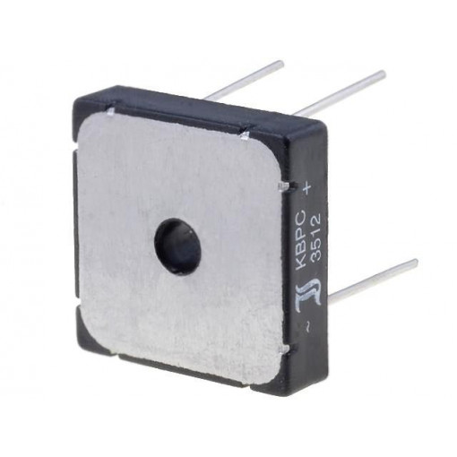 KBPC3512WP; Single-phase bridge rectifier; Urmax: 1.2kV; If: 35A; Ifsm: 200A; DIOTEC SEMICONDUCTOR