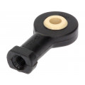 KBRM-05; Ball joint; Øhole: 5mm; Thread: M5; Mat: igumid G; Pitch: 0,8; L: 36mm; igus