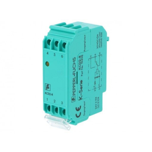 KCD2-R; Converter: signal separator; DIN; NPN,PNP; 24VDC; IP20; 20x60x40mm; PEPPERL+FUCHS KCD2-R; Converter: signal separator; DIN; NPN,PNP; 24VDC; IP20; 20x60x40mm; PEPPERL+FUCHS