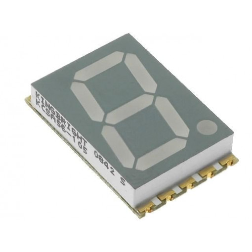 KCSA56-105; Display: LED; 7-segment; 14.22mm; 0.56
