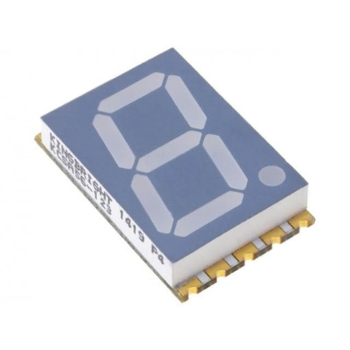 KCSA56-123; Display: LED; 7-segment; 14.22mm; 0.56