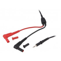 KEW7256; Test lead; 4mm angled banana plug-test probe; Len: 1.2m; KYORITSU