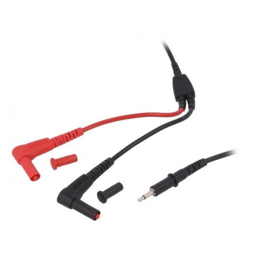 KEW7256; Test lead; 4mm angled banana plug-test probe; Len: 1.2m; KYORITSU