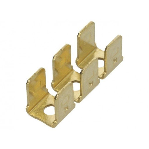 1006; Terminal: flat; 6.4mm; 0.8mm; male; M3; 6x terminal,double; screw; KEYSTONE 1006; Terminal: flat; 6.4mm; 0.8mm; male; M3; 6x terminal,double; screw; KEYSTONE