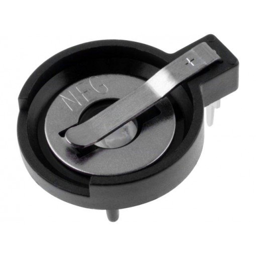 101; Socket; Mounting: THT,horizontal; Batt.no: 1; Ø: 20mm; 5.9mm; KEYSTONE