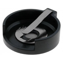 1025; Socket; Mounting: THT,horizontal; Size: CR2430,DL2430; Batt.no: 2; KEYSTONE