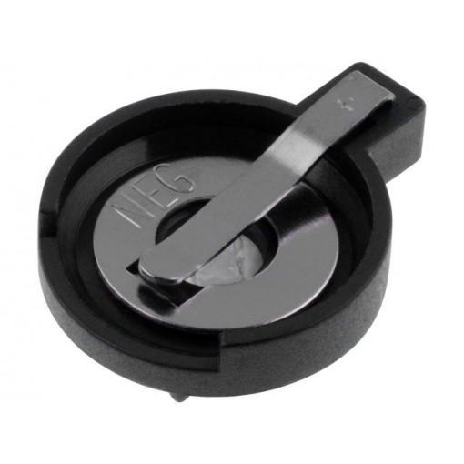 103; Socket; Mounting: THT,horizontal; Batt.no: 1; Ø: 20mm; 6mm; KEYSTONE