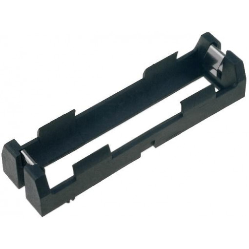 1043; Holder; Mounting: PCB; Size: MR18650; Batt.no: 1; KEYSTONE