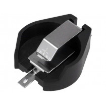 1064; Socket; Mounting: SMT,horizontal; Batt.no: 1; Ø: 20mm; 9.9mm; KEYSTONE