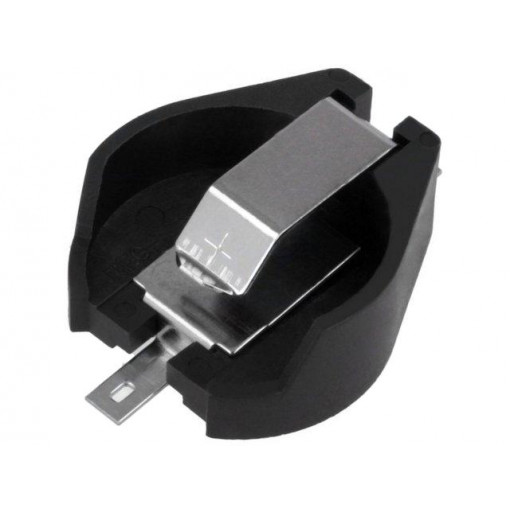 1064; Socket; Mounting: SMT,horizontal; Batt.no: 1; Ø: 20mm; 9.9mm; KEYSTONE