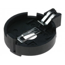 1066; Socket; Mounting: THT,horizontal; Batt.no: 1; Ø: 20mm; 7.1mm; KEYSTONE