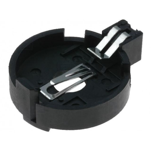 1066; Socket; Mounting: THT,horizontal; Batt.no: 1; Ø: 20mm; 7.1mm; KEYSTONE