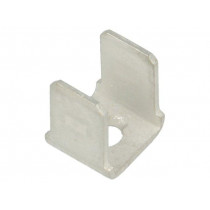 1229; Terminal: flat; 6.4mm; 0.8mm; male; M3; double; screw; brass; tinned; KEYSTONE