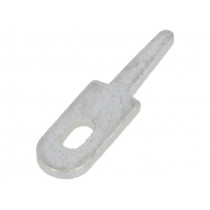 1249; Solder lug; THT; brass; tinned; KEYSTONE