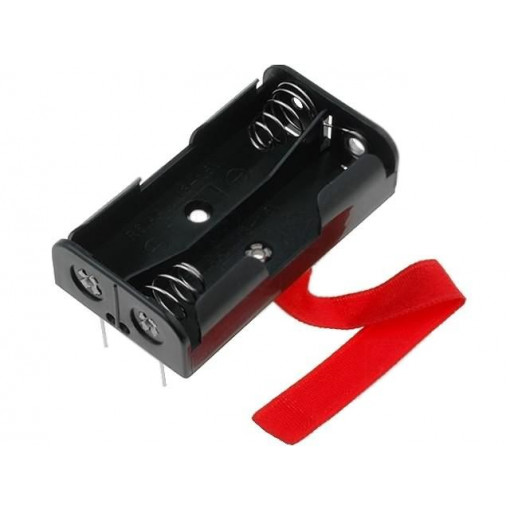 2462RB; Holder; Mounting: PCB; Size: AA,R6; Batt.no: 2; KEYSTONE