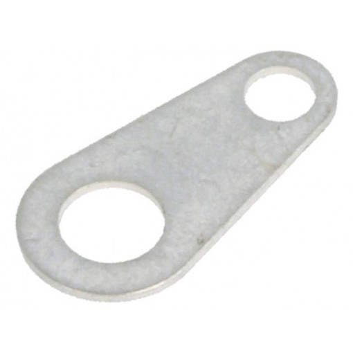 4004; Solder lug terminal; 0.41mm; M3; Ø: 3.45mm; soldering; screw; brass; KEYSTONE