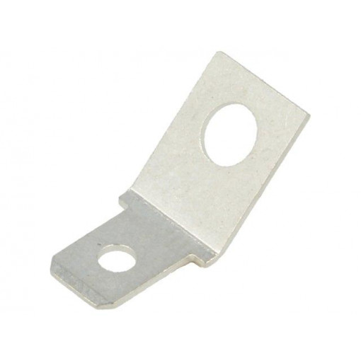 4095; Terminal: flat; 4.7mm; 0.5mm; male; M3; screw; brass; tinned; KEYSTONE