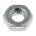 4701; Nut; hexagonal; UNC6-32; steel; Plating: zinc; Pitch: 32; KEYSTONE