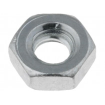 4701; Nut; hexagonal; UNC6-32; steel; Plating: zinc; Pitch: 32; KEYSTONE