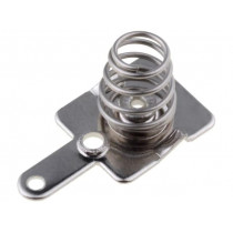 5204; Spring contact; Mounting: soldered; Size: AAA,N,R3; Batt.no: 1; KEYSTONE