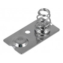 5212; Button-like/spring contact; Mounting: screw; Size: AA,R6; KEYSTONE