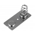 5242; Button-like/spring contact; Mounting: screw; Size: C,R14; KEYSTONE