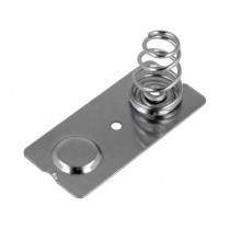 5242; Button-like/spring contact; Mounting: screw; Size: C,R14; KEYSTONE