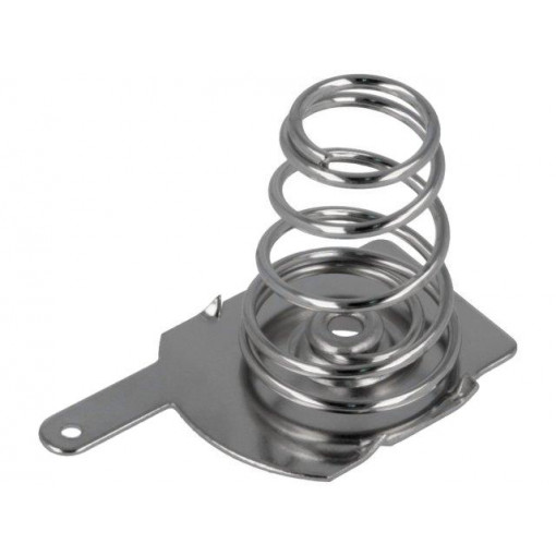 5251; Spring contact; Mounting: soldered; Size: D,R20; Batt.no: 1; KEYSTONE