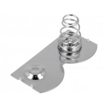 5253; Button-like/spring contact; Mounting: push-in; Size: D,R20; KEYSTONE