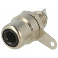 574; Socket; RCA; female; straight; soldering; brass; nickel plated; KEYSTONE 574; Socket; RCA; female; straight; soldering; brass; nickel plated; KEYSTONE