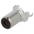 585; Socket; RCA; female; straight; THT; brass; tinned; on PCBs; KEYSTONE 585; Socket; RCA; female; straight; THT; brass; tinned; on PCBs; KEYSTONE