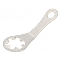 7319; Solder lug terminal; 0.45mm; M4; Ø: 4.4mm; soldering; screw; brass; KEYSTONE