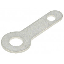 7325; Solder lug terminal; 0.5mm; M3; Ø: 3.1mm; soldering; screw; brass; KEYSTONE