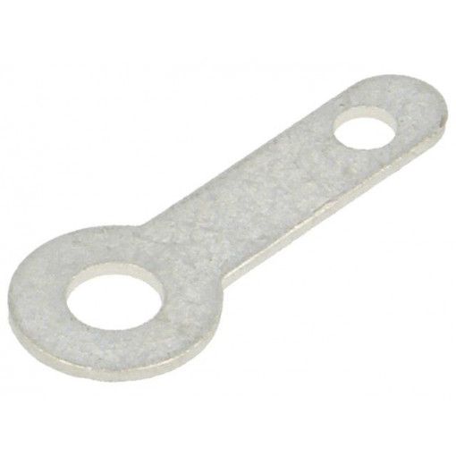 7325; Solder lug terminal; 0.5mm; M3; Ø: 3.1mm; soldering; screw; brass; KEYSTONE