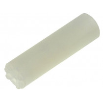 7377; Spacer sleeve; LED; Øout: 5mm; ØLED: 3mm; L: 17.8mm; natural; UL94V-2; KEYSTONE 7377; Spacer sleeve; LED; Øout: 5mm; ØLED: 3mm; L: 17.8mm; natural; UL94V-2; KEYSTONE