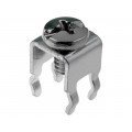 7693; Terminal: screw terminal; THT,screw terminal; silver; 7x5mm; KEYSTONE