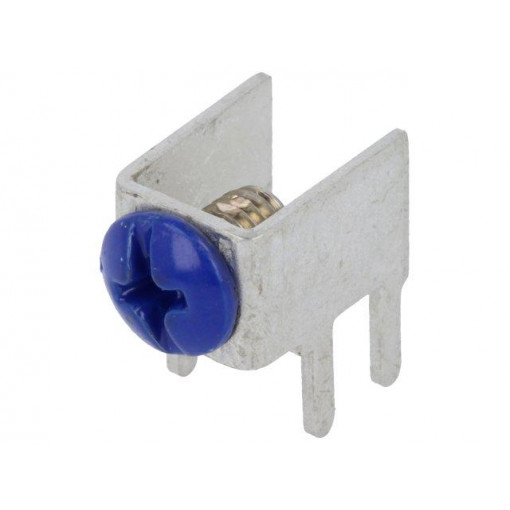 7766-5; Terminal: screw terminal; THT,screw terminal; blue; 7.5x5mm; KEYSTONE