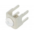 7772-4; Terminal: screw terminal; THT,screw terminal; white; 7.5x5mm; KEYSTONE