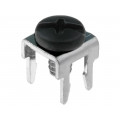 7775-3; Terminal: screw terminal; low profile; THT,screw terminal; black; KEYSTONE