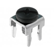 7775-3; Terminal: screw terminal; low profile; THT,screw terminal; black; KEYSTONE