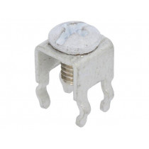 7797-4; Terminal: screw terminal; THT,screw terminal; white; 7x5mm; KEYSTONE