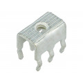8197; Terminal: screw terminal; THT,screw terminal; silver; 7x5mm; KEYSTONE