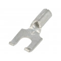 8236; Fork terminal; M3,5; crimped; for cable; non-insulated; copper; KEYSTONE