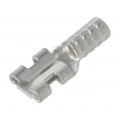 8274; Terminal: flat; 4.8mm; 0.5mm; female; crimped; for cable; straight; KEYSTONE