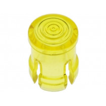 8658; LED lens; round; yellow; lowprofile; 3mm; KEYSTONE