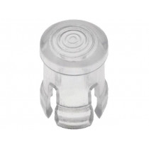 8659; LED lens; round; transparent; lowprofile; 3mm; KEYSTONE