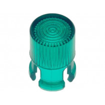 8663; LED lens; round; green; 5mm; KEYSTONE