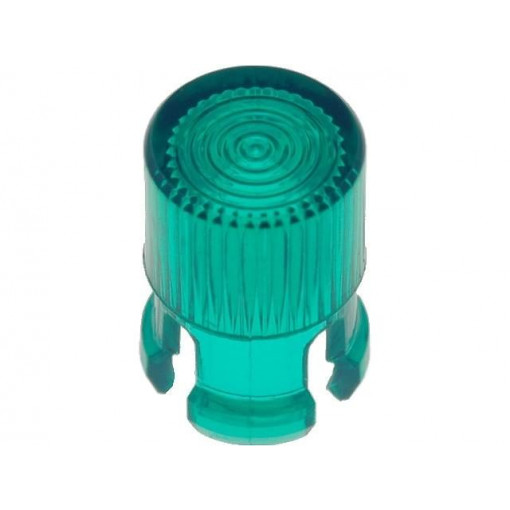 8663; LED lens; round; green; 5mm; KEYSTONE