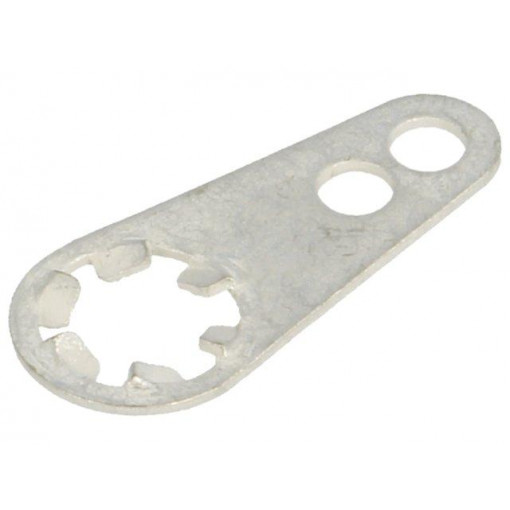 906; Solder lug terminal; 0.45mm; M3,5; Ø: 4.4mm; soldering; screw; KEYSTONE