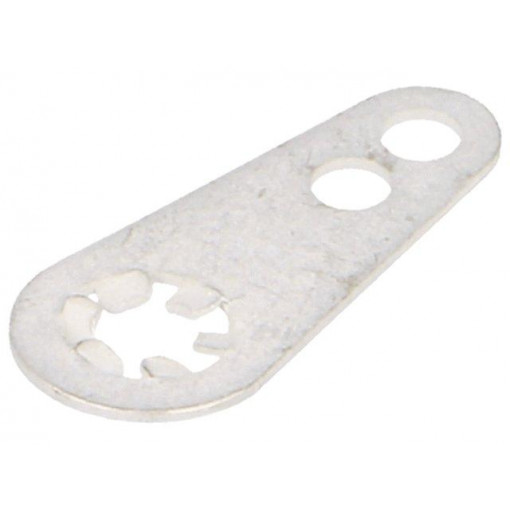 910; Solder lug terminal; 0.45mm; M3; Ø: 3.1mm; soldering; screw; brass; KEYSTONE